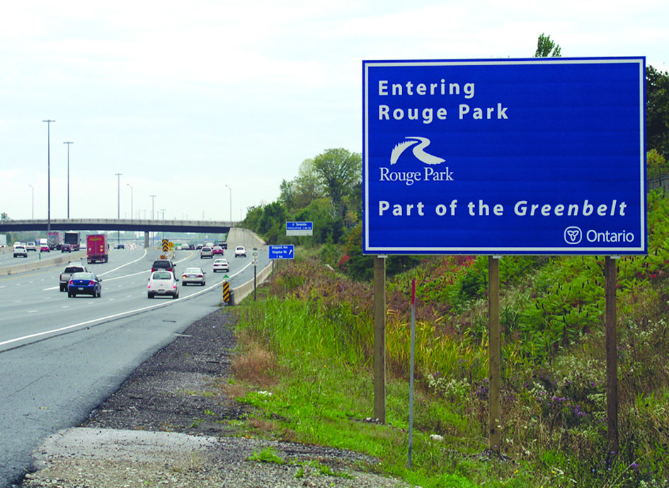 Greenbelt sign